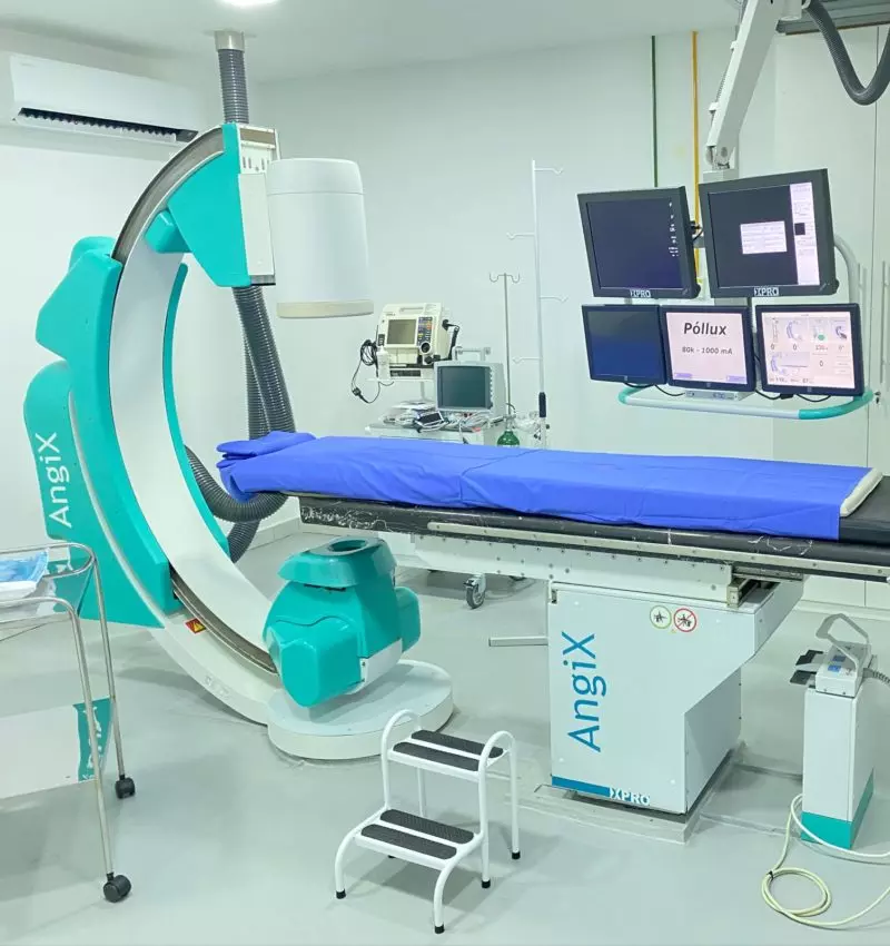 Sala de Hemodinâmica - Casa de Saúde União